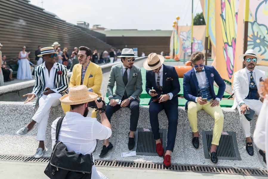 "The wall" Pitti Uomo &agrave; Florence 